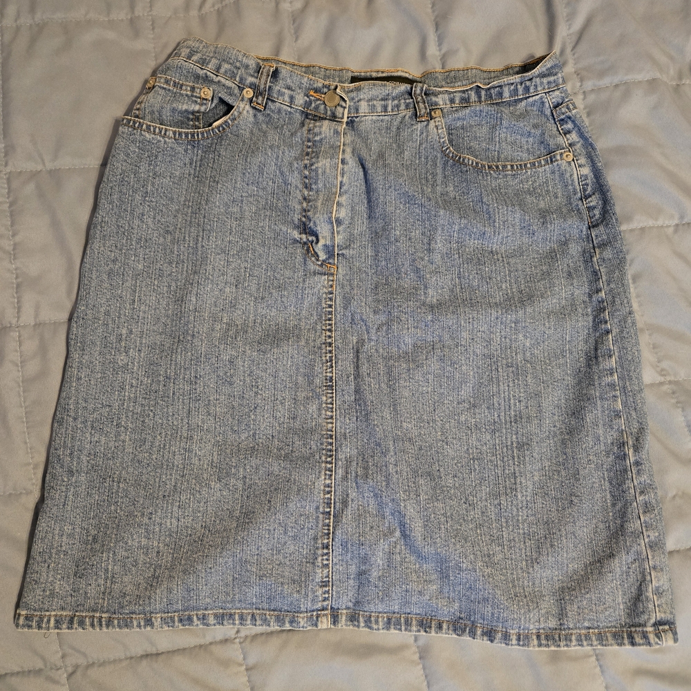 Jasper Conran Denim Women's Skirt - 12
